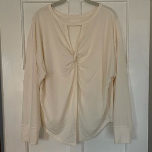 Old Navy Active Open Back Keyhole Long Sleeve